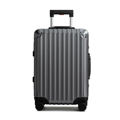 Trek Suitcase Aluminum Gray
