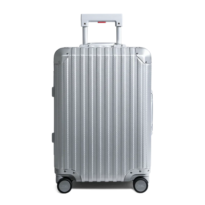 Trek Suitcase Aluminum Silver