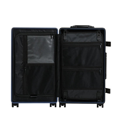 SPACE Aluminum Suitcase Navy