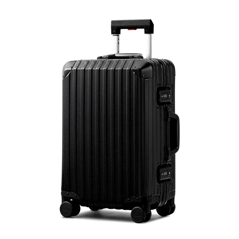 Trek Suitcase Aluminum Black