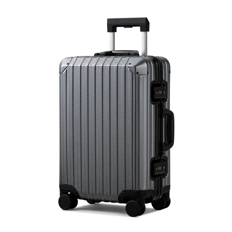 Trek Suitcase Aluminum Gray