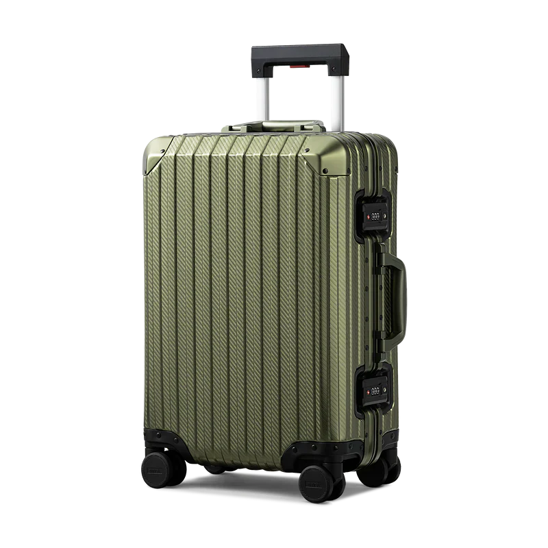 Trek Suitcase Aluminum Dark Green