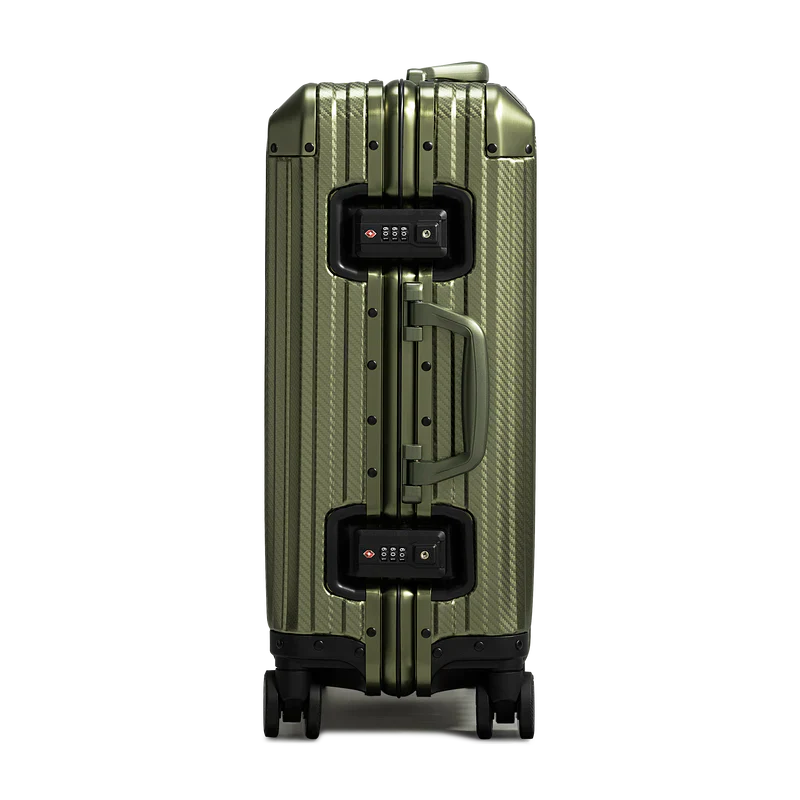 Trek Suitcase Aluminum Dark Green