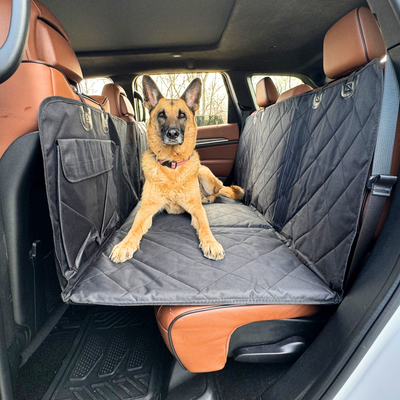 Global Inn™ Backseat Extender for Dogs - Standard Black - No Door Covers