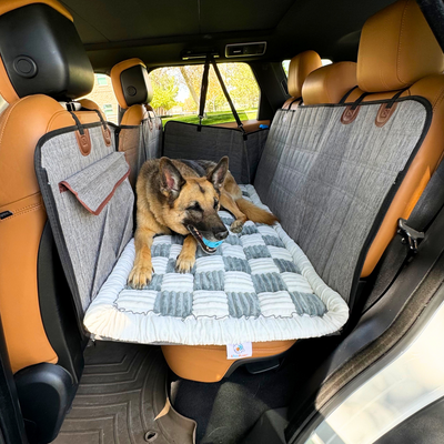 Global Inn™ Deluxe Dog Bed - For The Backseat Extender