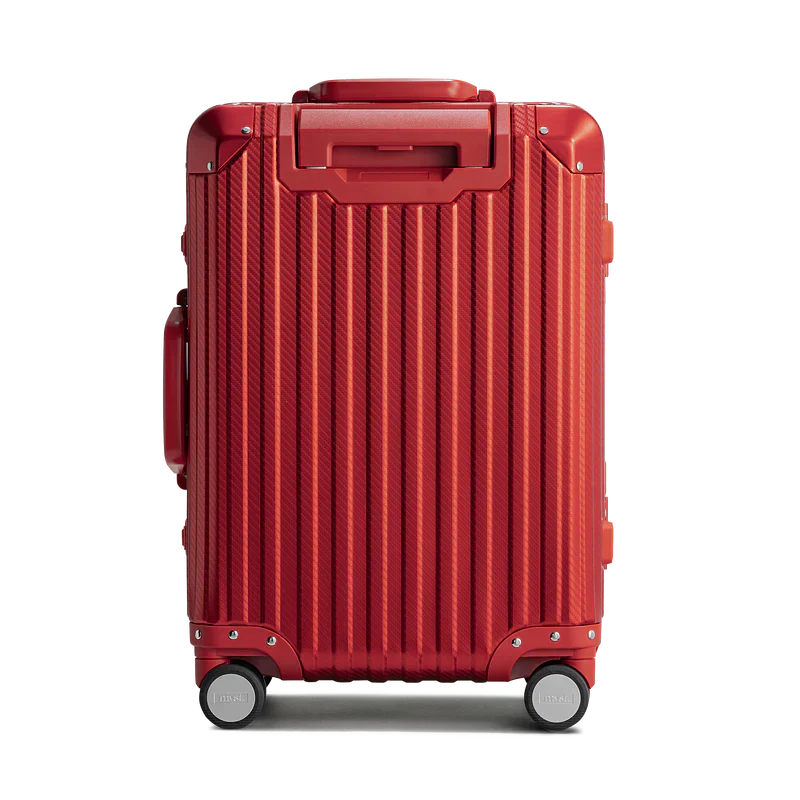Trek Suitcase Aluminum Red