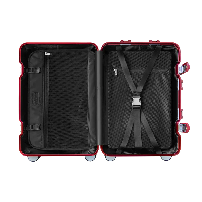 Trek Suitcase Aluminum Red
