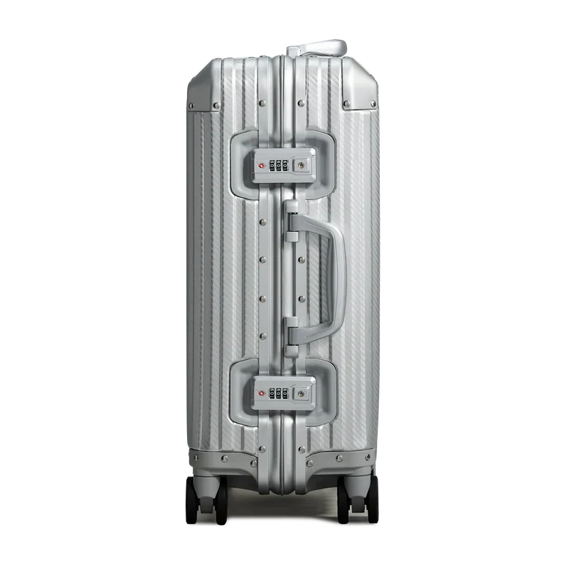 Trek Suitcase Aluminum Silver